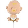 14in BABY MINI SHAPE FOIL BALLOON 10S