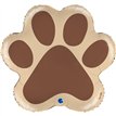 31in DOG PAW SHAPED FOIL BALLOON