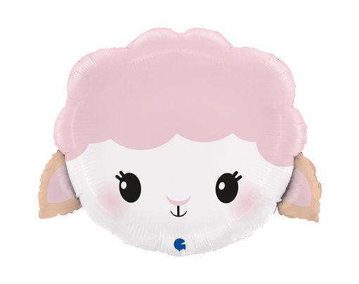 26in CUTE SHEEP SHAPED FOIL BALLOON