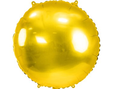 31in GOLD MIRROR ROUND FOIL BALLOON