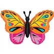36in COLORFUL BUTTERFLY FOIL BALLOON