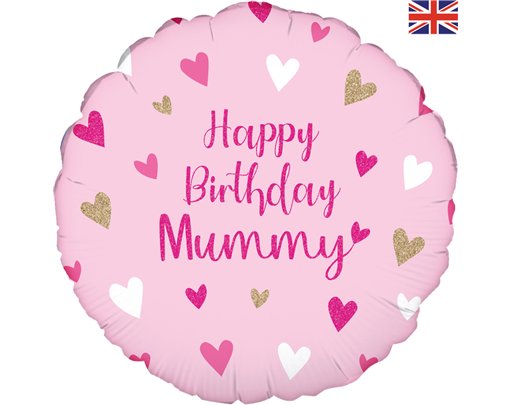 18in HAPPY BIRTHDAY MUMMY FOIL BALLOON