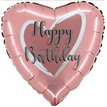 18in ROSE GOLD HAPPY BIRTHDAY FOIL BALLOON