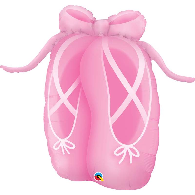 35in BALLERINA SLIPPERS FOIL BALLOON