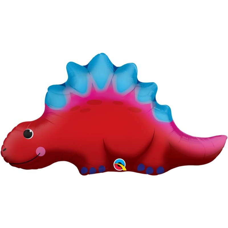 21in CUTE & COLOURFUL STEGOSAURUS FOIL BALLOON