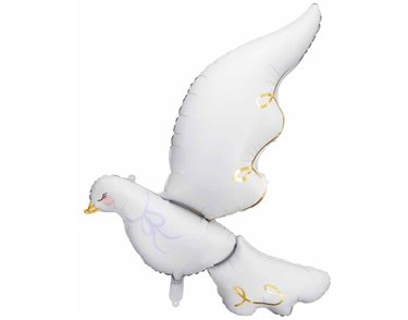 80x100cm DOVE FOIL BALLOON