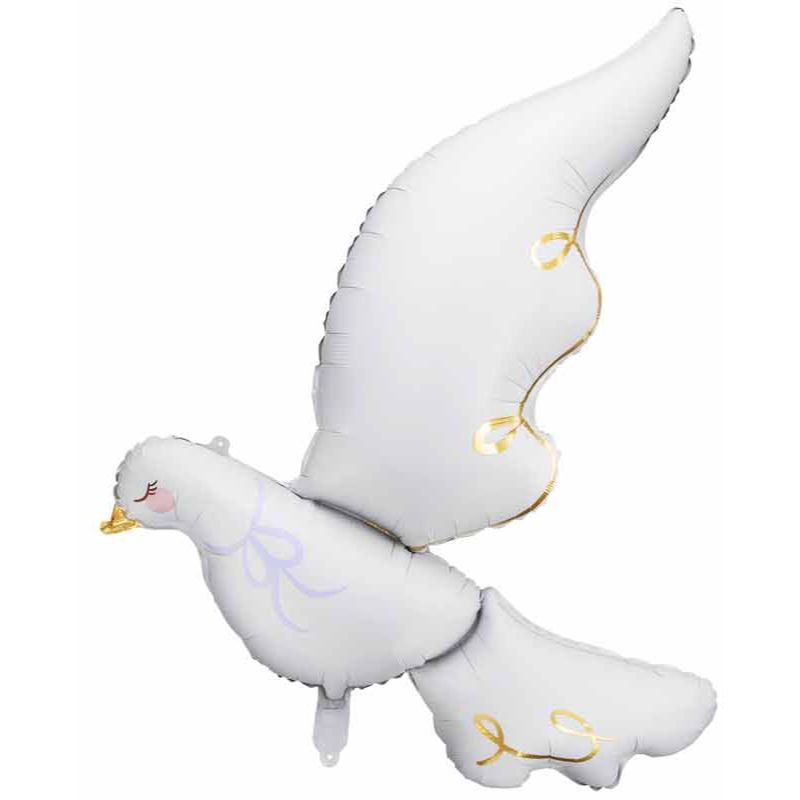 80x100cm DOVE FOIL BALLOON