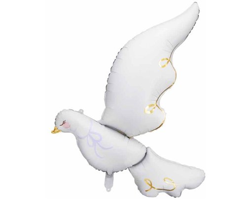 80x100cm DOVE FOIL BALLOON