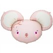 96x64cm MOUSE HEAD SHAPED FOIL BALLOON