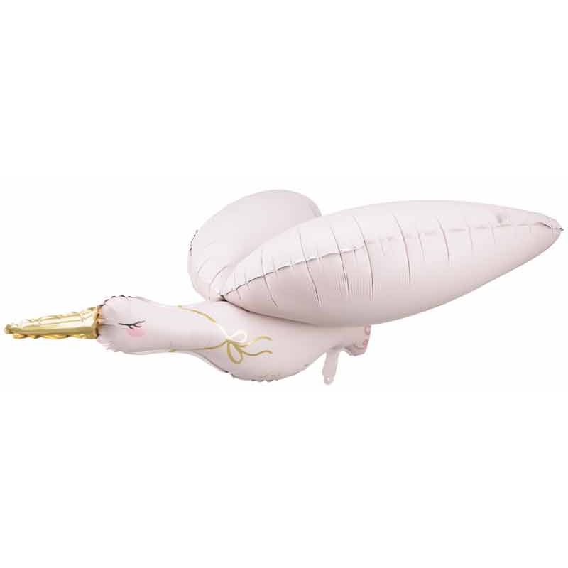 103x60cm LIGHT PINK STORK FOIL BALLOON