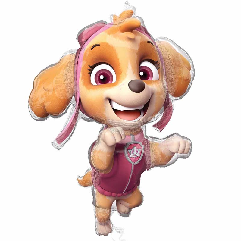 SKYE PAW PATROL SUPERSHAPE FOIL BALLOON