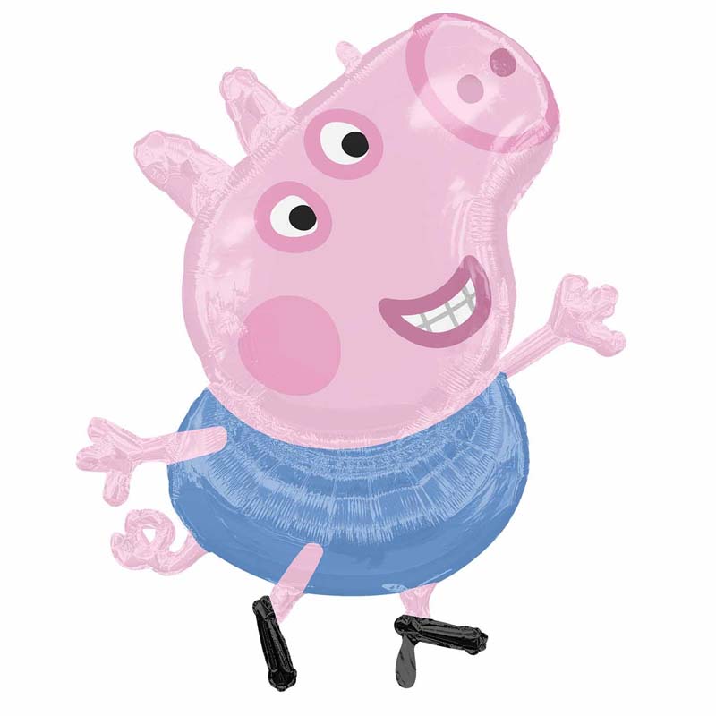 GEORGE PIG SUPERSHAPE FOIL BALLOON