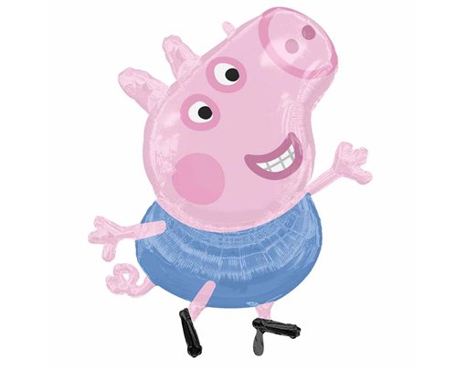 GEORGE PIG SUPERSHAPE FOIL BALLOON