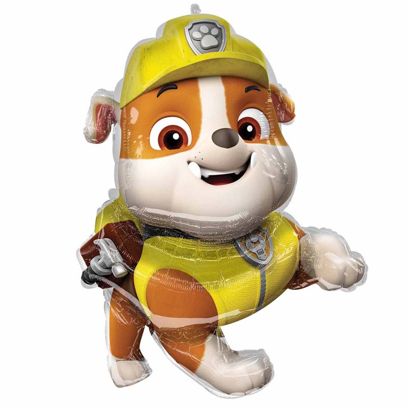 RUBBLE PAW PATROL SUPERSHAPE FOIL BALLOON