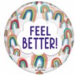 FEEL BETTER RAINBOWS CLEARZ BALLOON