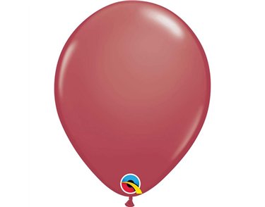 100PK 11in FASHION CRANBERRY QUALATEX