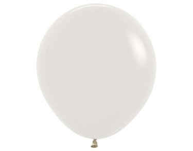 25PK 18in PASTEL DUSK CREAM SEMPERTEX (20017121)