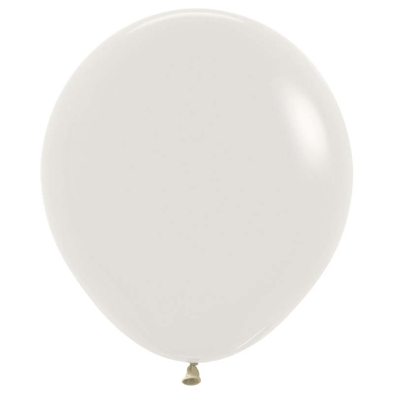 25PK 18in PASTEL DUSK CREAM SEMPERTEX (20017121)