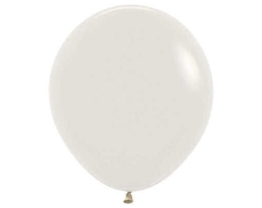 25PK 18in PASTEL DUSK CREAM SEMPERTEX (20017121)