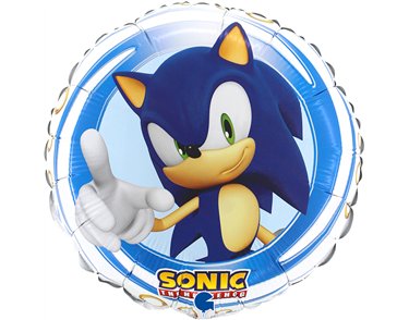 18in SONIC THE HEDGEHOG FOIL BALLOON