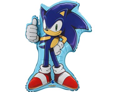 28in SONIC THE HEDGEHOG FOIL BALLOON