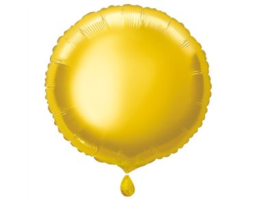 18in CLASSIC GOLD ROUND FOIL BALLOON