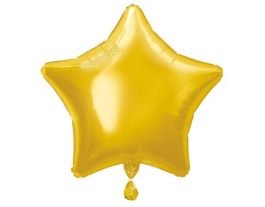 20in CLASSIC GOLD STAR FOIL BALLOON