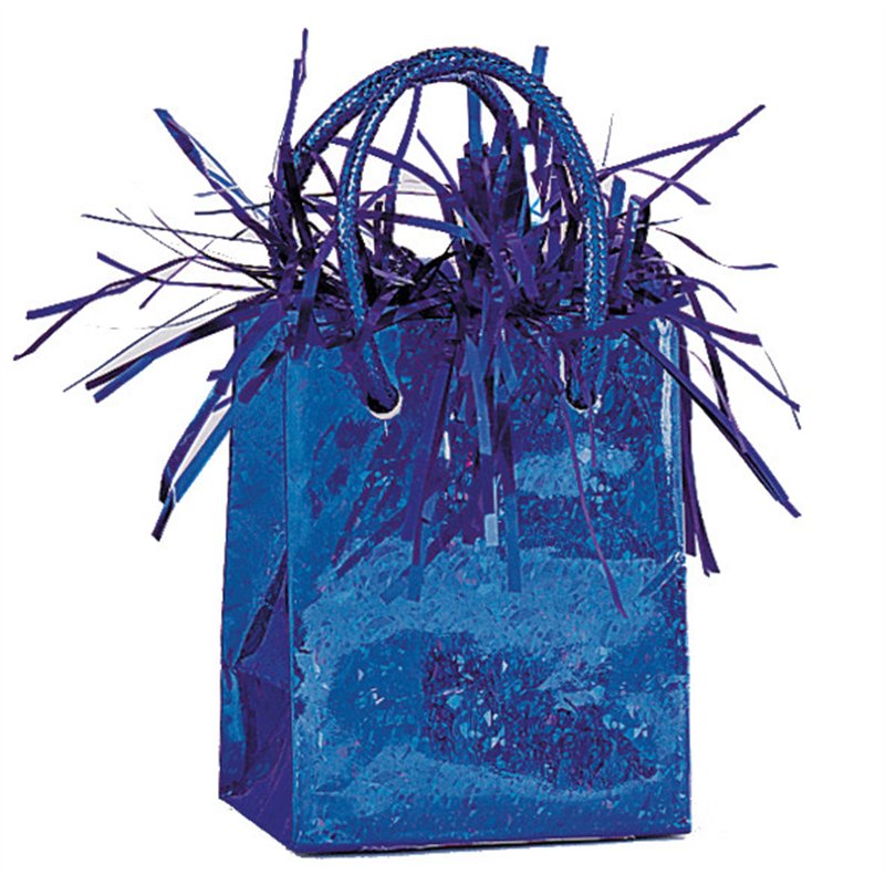 ROYAL BLUE MINI GIFTBAG BALLOON WEIGHT