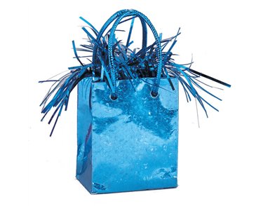 BABY BLUE MINI GIFTBAG BALLOON WEIGHT