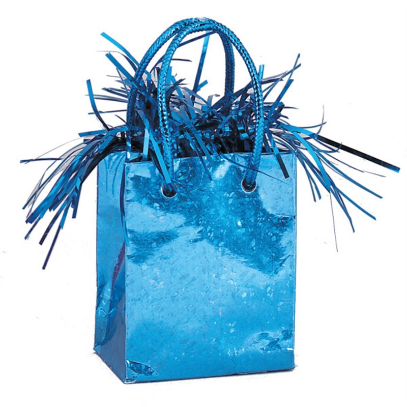 BABY BLUE MINI GIFTBAG BALLOON WEIGHT