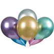 25PK 11in ASST PLATINUM LATEX BALLOONS