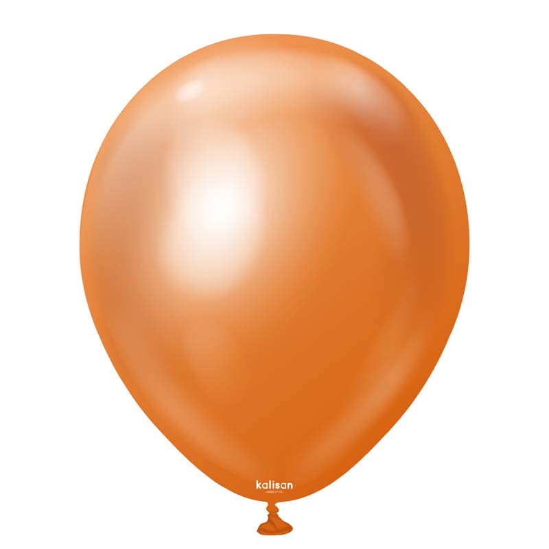 100PK 5in MIRROR CHROME COPPER KALISAN LATEX