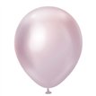 100PK 5in MIRROR CHROME PINK GOLD KALISAN LATEX
