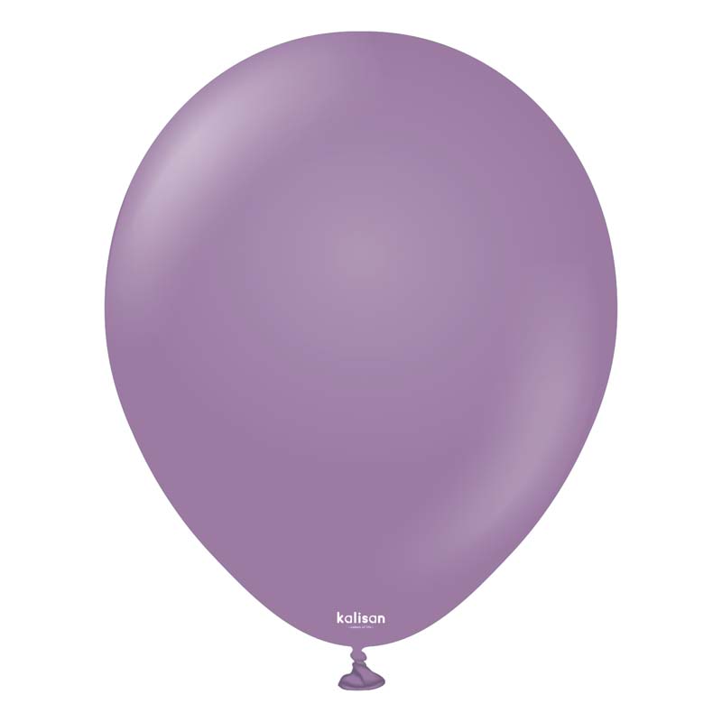 100PK 5in RETRO LAVENDER KALISAN LATEX
