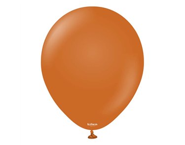 100PK 5in RETRO RUST ORANGE KALISAN LATEX