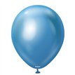 50PK 12in MIRROR CHROME BLUE KALISAN LATEX