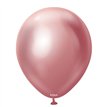 50PK 12in MIRROR CHROME PINK KALISAN LATEX