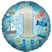 31in AGE 1 BOY JUMBO FOIL BALLOON