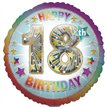 31in AGE 18 JUMBO FOIL BALLOON