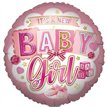 31in BIRTH BABY GIRL JUMBO FOIL BALLOON