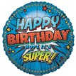 31in OPEN BIRTHDAY MALE JUVENILE JUMBO FOIL BALLOON