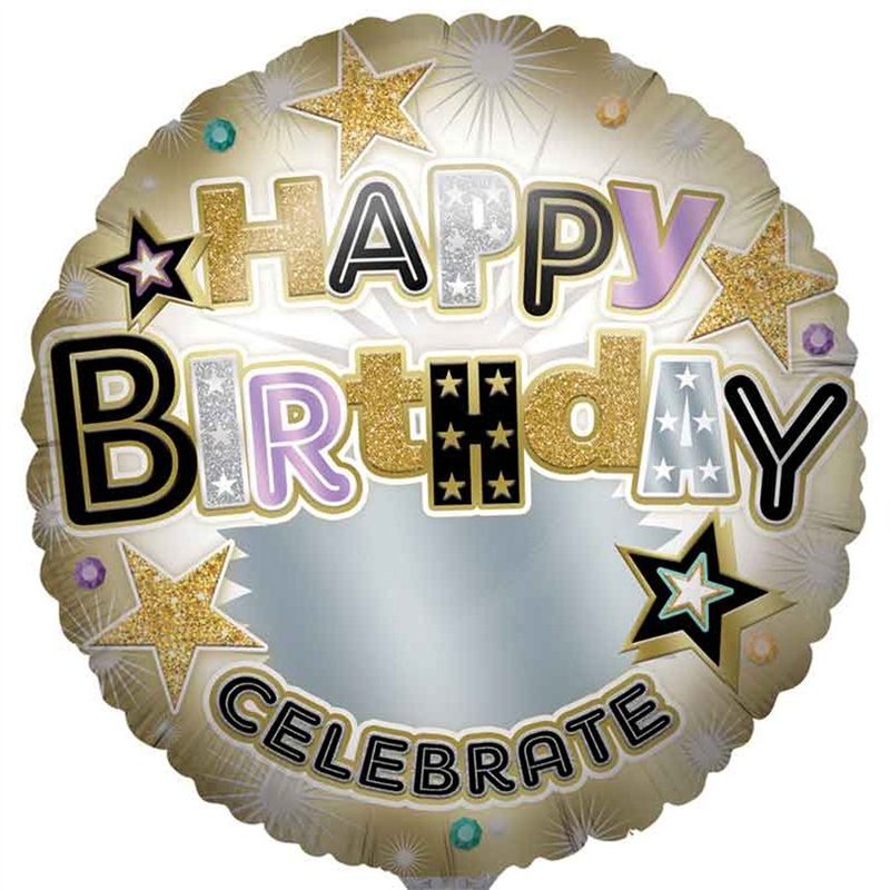 31in OPEN PERSONALISED JUMBO FOIL BALLOON