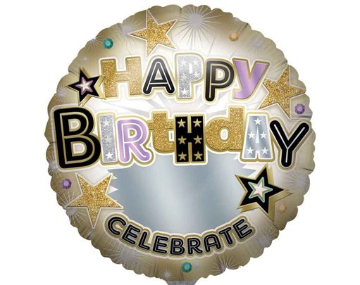 31in OPEN PERSONALISED JUMBO FOIL BALLOON
