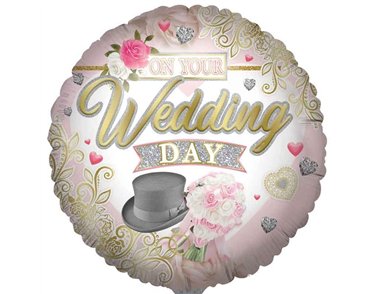 31in WEDDING JUMBO FOIL BALLOON