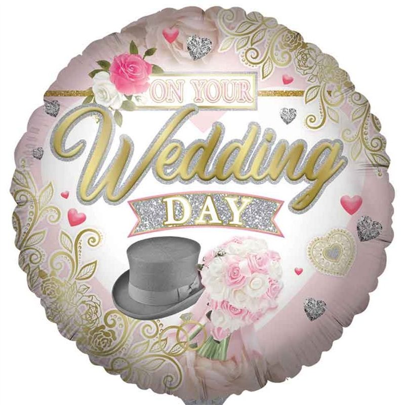 31in WEDDING JUMBO FOIL BALLOON