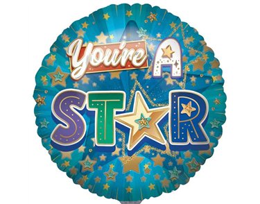 31in YOU'RE A STAR JUMBO FOIL BALLOON