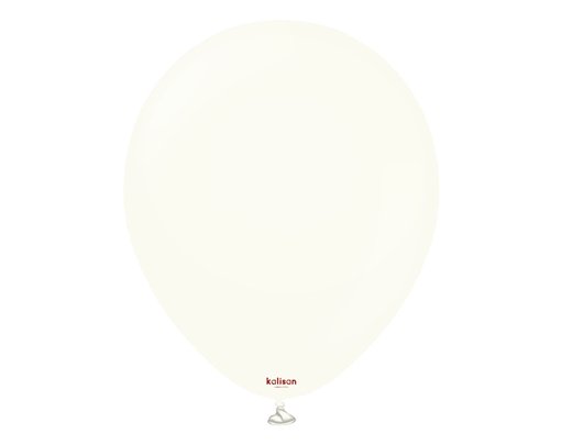 25PK 18in RETRO WHITE KALISAN LATEX