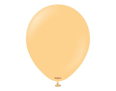 100PK 12in STANDARD PEACH KALISAN LATEX
