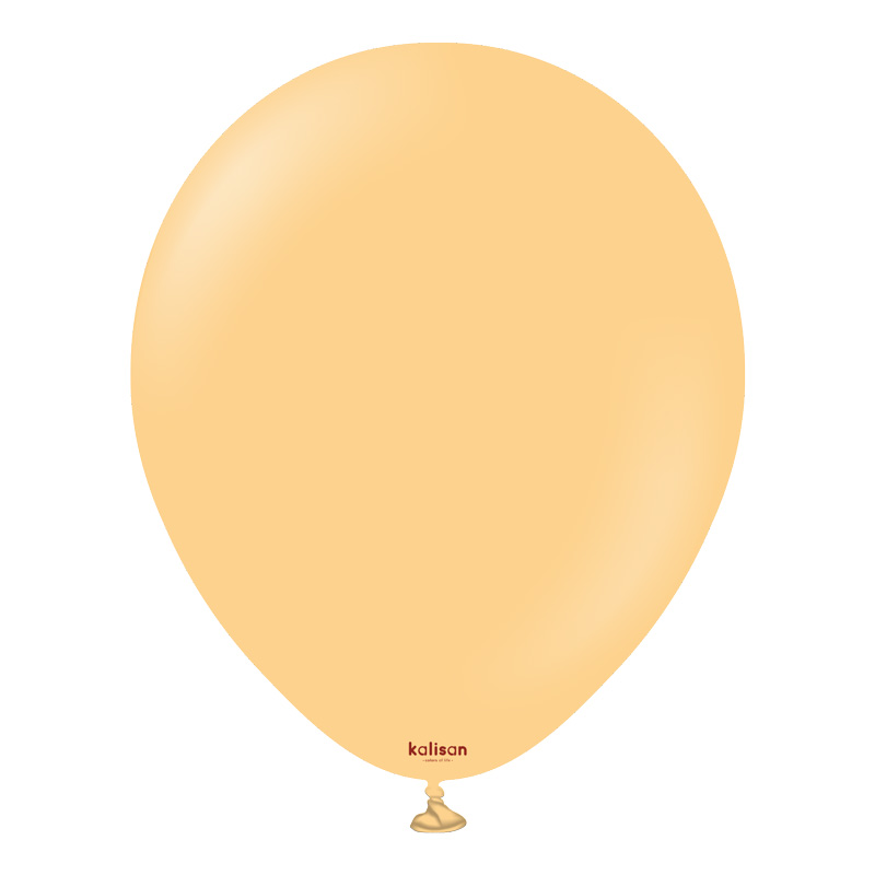 100PK 12in STANDARD PEACH KALISAN LATEX