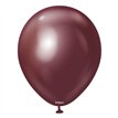 100PK 5in MIRROR BURGUNDY KALISAN LATEX